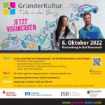 GründerKultur – Talk in der Burg am 06.10.2022